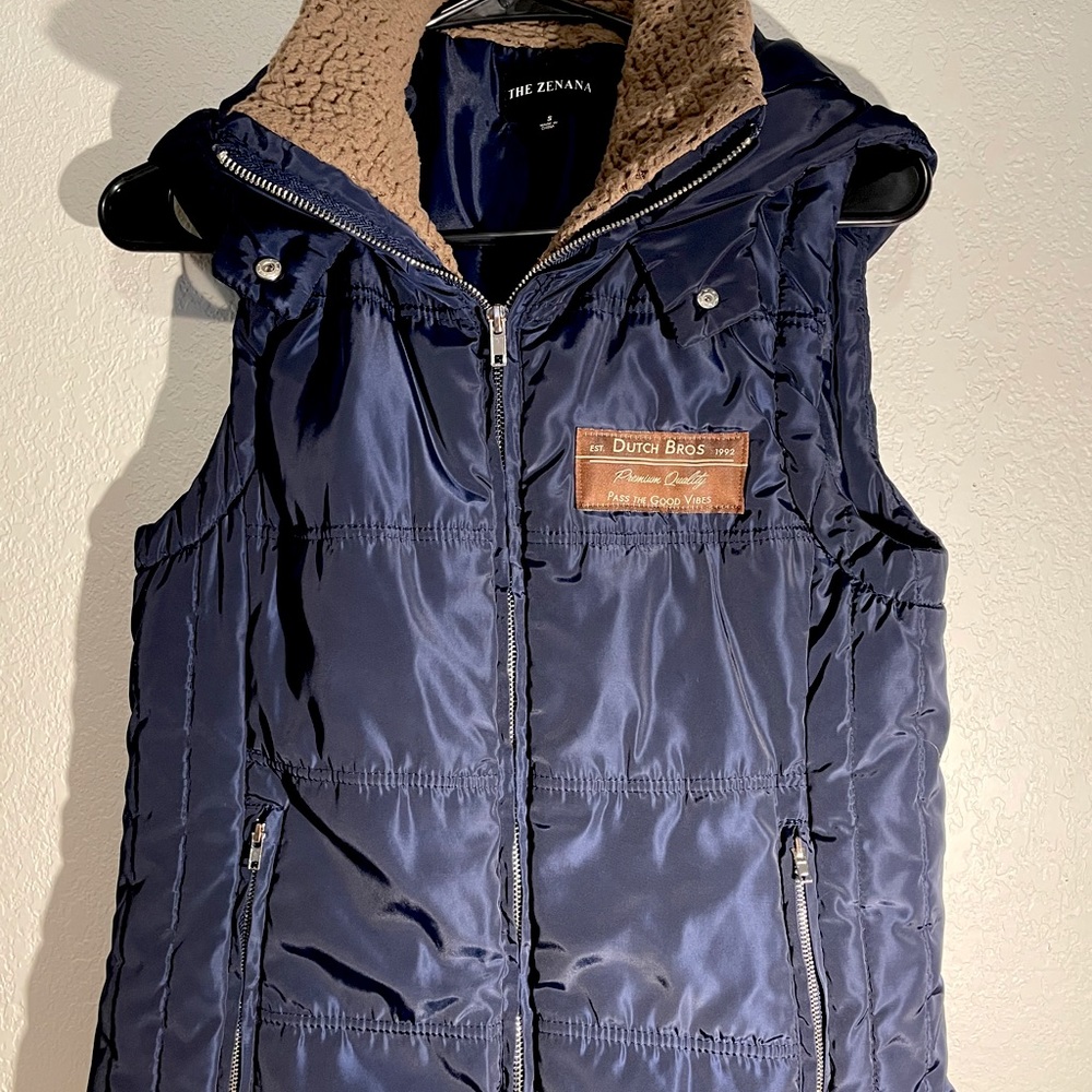 Dutch Bros Navy Blue Vest